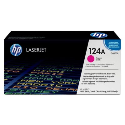 hp 124A Toner, Magenta Single Pack, Q6003A
